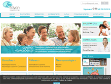 Tablet Screenshot of neurocenter.es